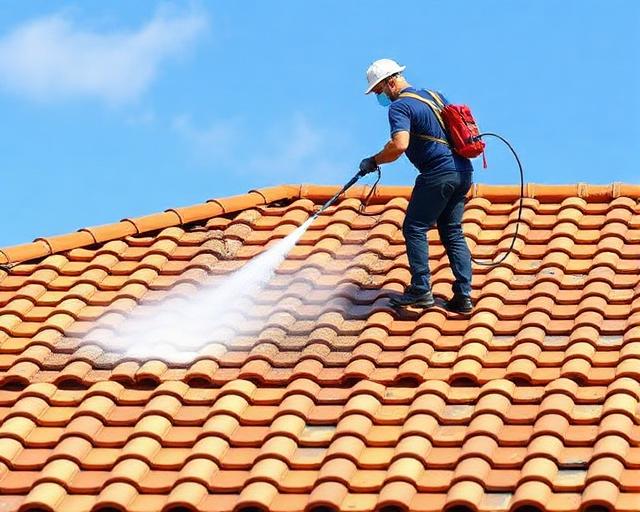 Soft Wash Roof Cleaning