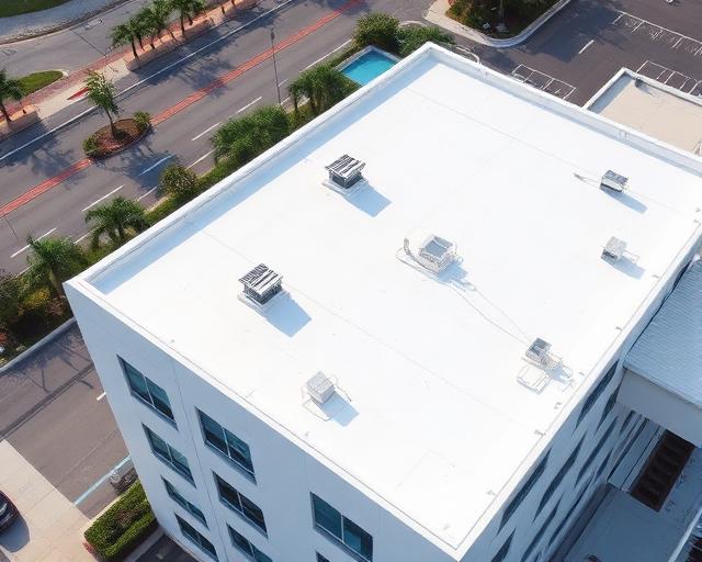 Flat Roof Cleaning